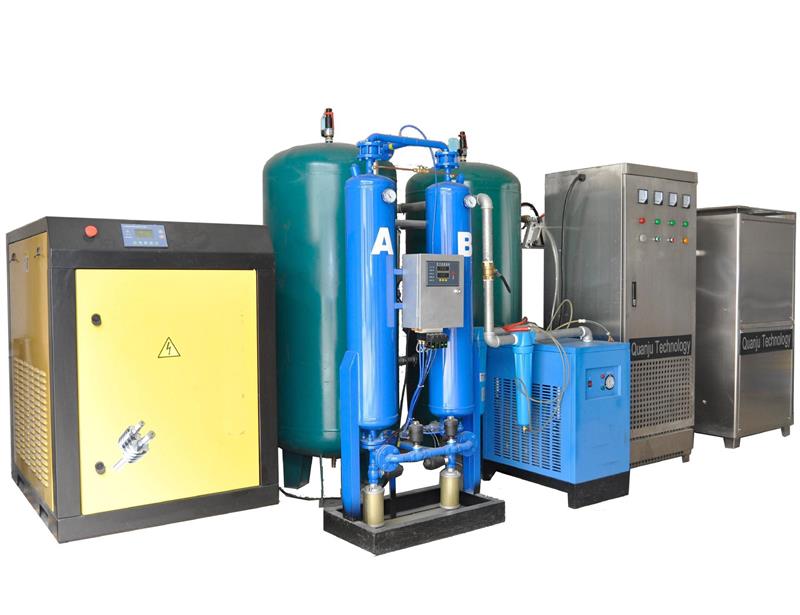 廣州佳環(huán)大公斤級(jí)臭氧發(fā)生器，8.5公斤臭氧發(fā)生器，氧氣源8.5KG臭氧發(fā)生器出貨視頻